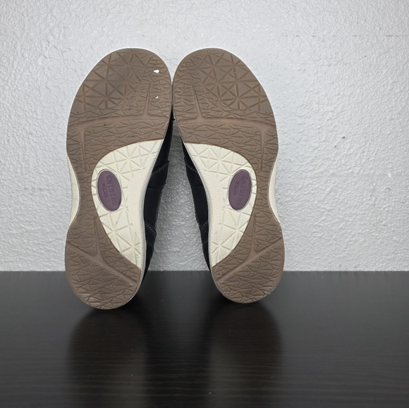 Earth Origins Elizabeth Wide Shoes Women Color Black Leather Slip On Size 6 - Picture 11 of 12